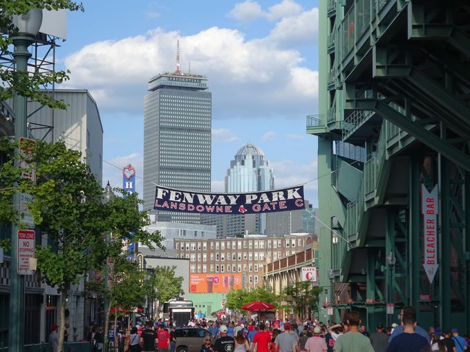 ボストン住民がこよなく愛する野球場「フェンウェイパーク」