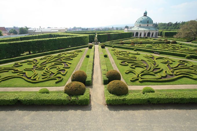 ユネスコ世界遺産に登録された庭園が自慢の「クロムニェジーシュ」