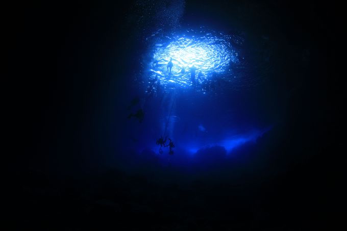 ２．サイパンにこんな絶景が！青の洞窟「グロット」