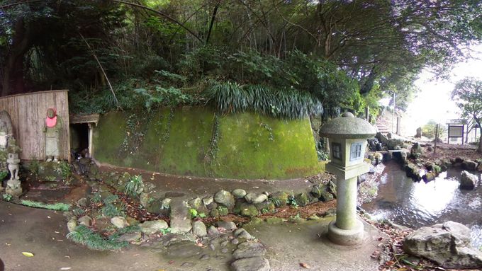 日本名水百選の一つ、清水寺に湧き出る美味しい水