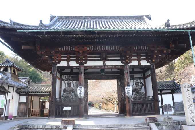 源氏物語の着想を得たといわれている石山寺