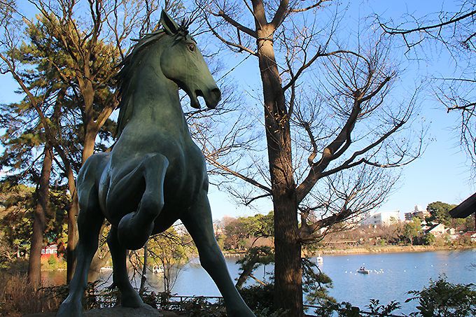 名馬「池月」発祥伝説が残る千束八幡神社