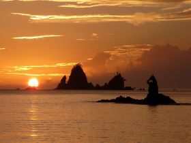 大田子海岸の夕陽は3月と9月がベスト！西伊豆・日本の夕陽百選の名所