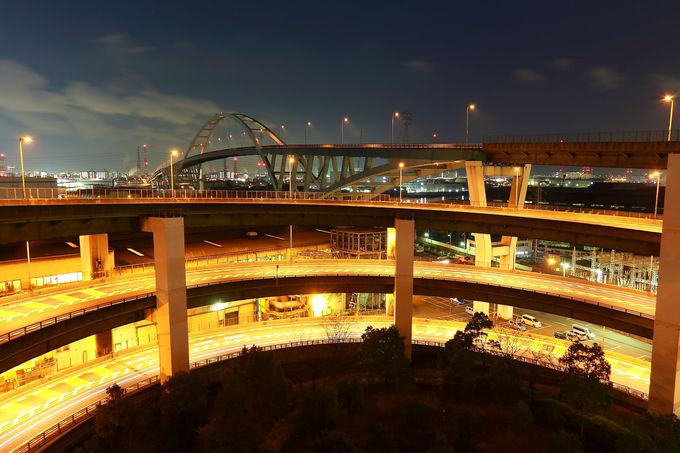 意外と知られていない大阪ベイエリアの橋上夜景スポット４選 大阪府 Lineトラベルjp 旅行ガイド