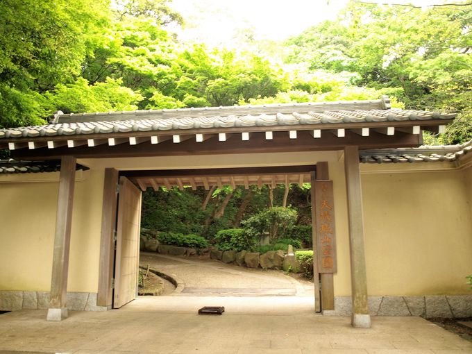 旧三井財閥の華麗なる別荘生活を伝える公園