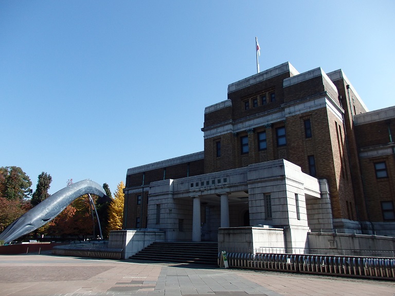日本館の建物は国指定重要文化財