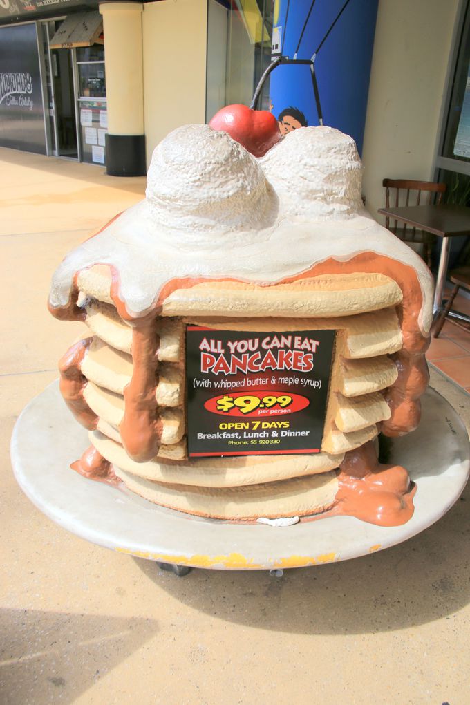 パンケーキの生クリームメガ盛りがアツイ ゴールドコースト Pancake In Paradise オーストラリア トラベルjp 旅行ガイド