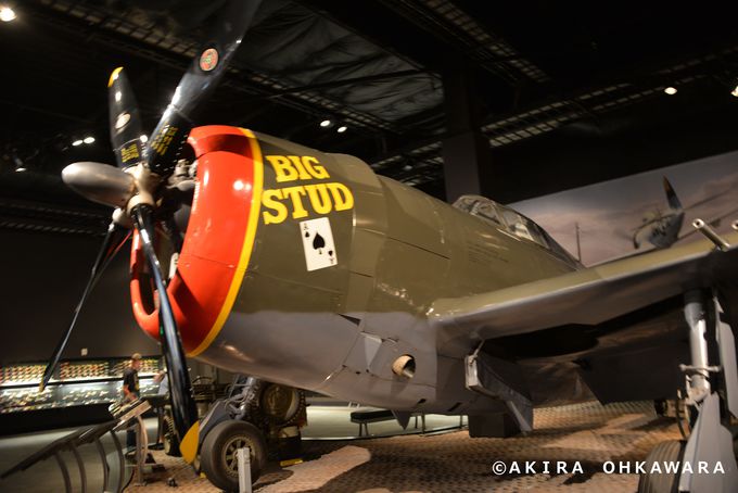 第一次＆第二次世界大戦時使用の各国の戦闘機展示室