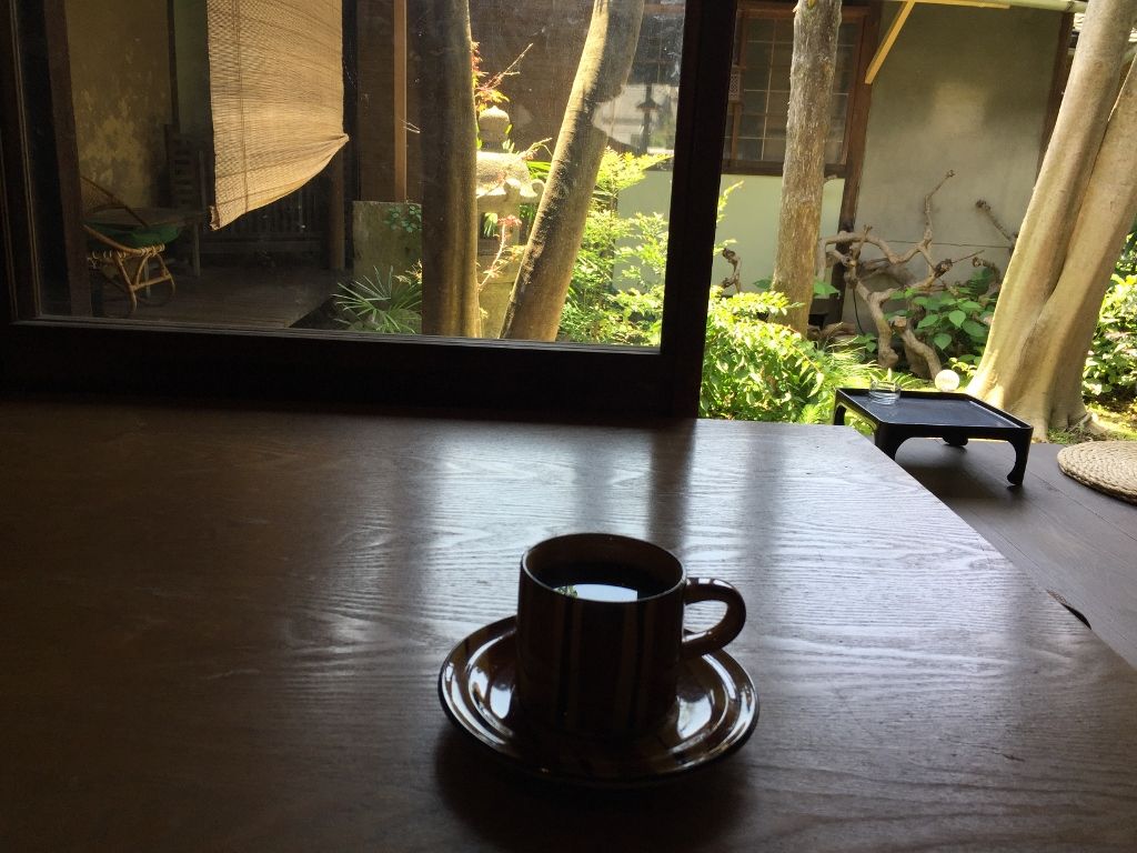 築150年の古民家を使ったカフェ「汐待亭」