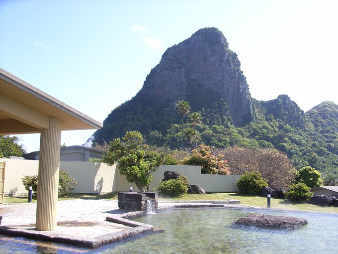 たまて箱温泉で開聞岳を眺めるか、竹山に圧倒されるか