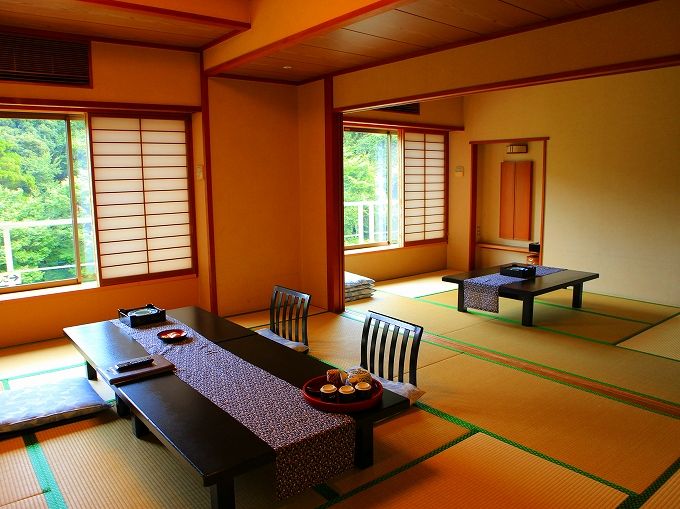 箱根水明荘の露天風呂付き客室はプライベート感満載