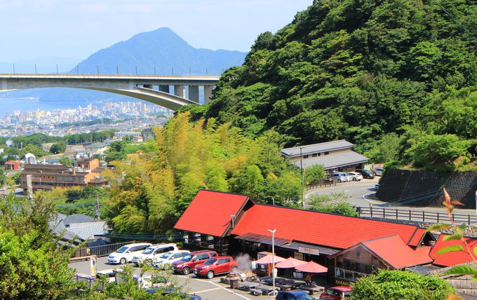 別府の朝ごはん、ランチに「岡本屋売店」