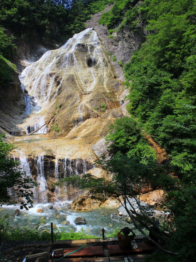 親谷の湯の露天風呂