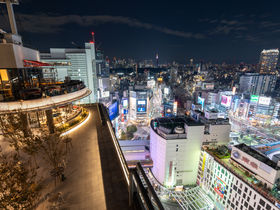 渋谷のルーフトップガーデンを日本初上陸の「CE LA VI」で