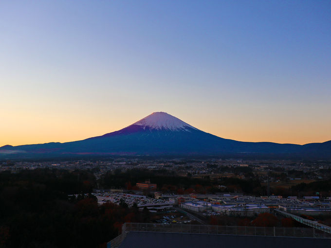 御殿場と富士山と「HOTEL CLAD」