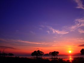 滋賀・琵琶湖で夕陽待ちするならココ！「湖北みずどりステーション」