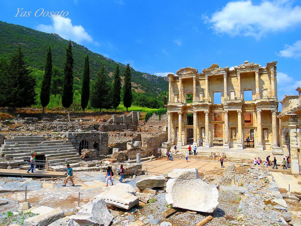 クレオパトラも歩いたトルコ世界遺産 エフェソス古代都市遺跡 トルコ トラベルjp 旅行ガイド
