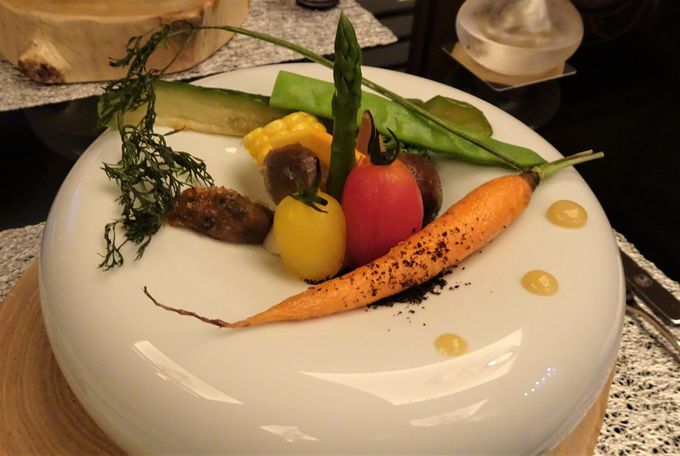 食と芸術が融合した創作日本料理を堪能