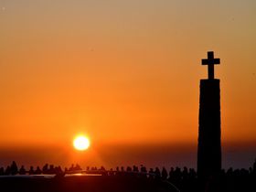 ポルトガル・ユーラシア大陸最西端「ロカ岬」で見る夕日