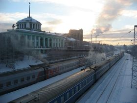 北極圏の最大都市、ロシア・「ムルマンスク」ソリ滑りが楽しめる街