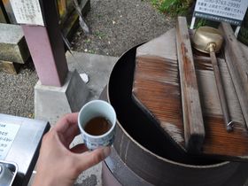 メグスリノキのお茶をどうぞ！富山県・日石寺は賑わう名刹