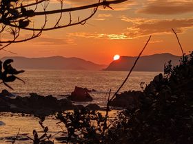 高知県西端の大月町で夕日を！「ベルリーフ大月」海と山の絶景も