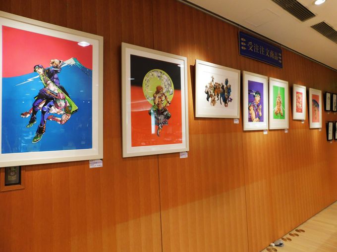 話題の行列 JOJO展 高級複製原画 キービジュアル長崎 ジョジョ展 jojo