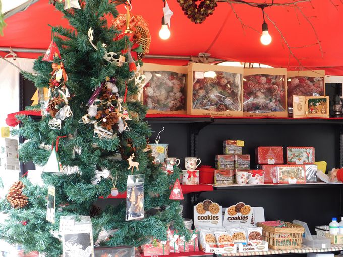 クリスマスマーケットは本場ドイツの買い付けアイテムあり！
