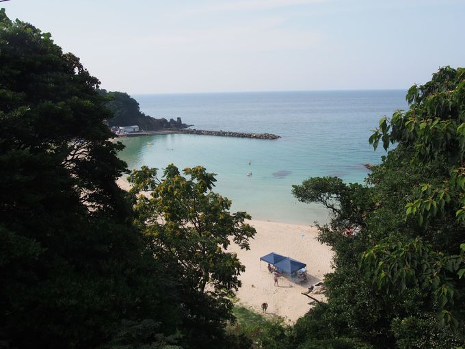 行く価値あり 島根 笹子海水浴場 はまるでプライベートビーチ 島根県 Lineトラベルjp 旅行ガイド