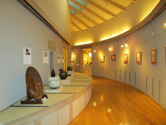 小石原焼の歴史がわかる「展示室1」
