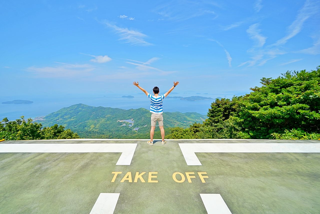 山口・周防大島サクッとドライブ旅！嵩山からの絶景は見もの！