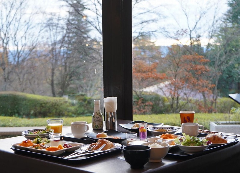 栃木の美味しさを味わうビュッフェスタイルの朝食