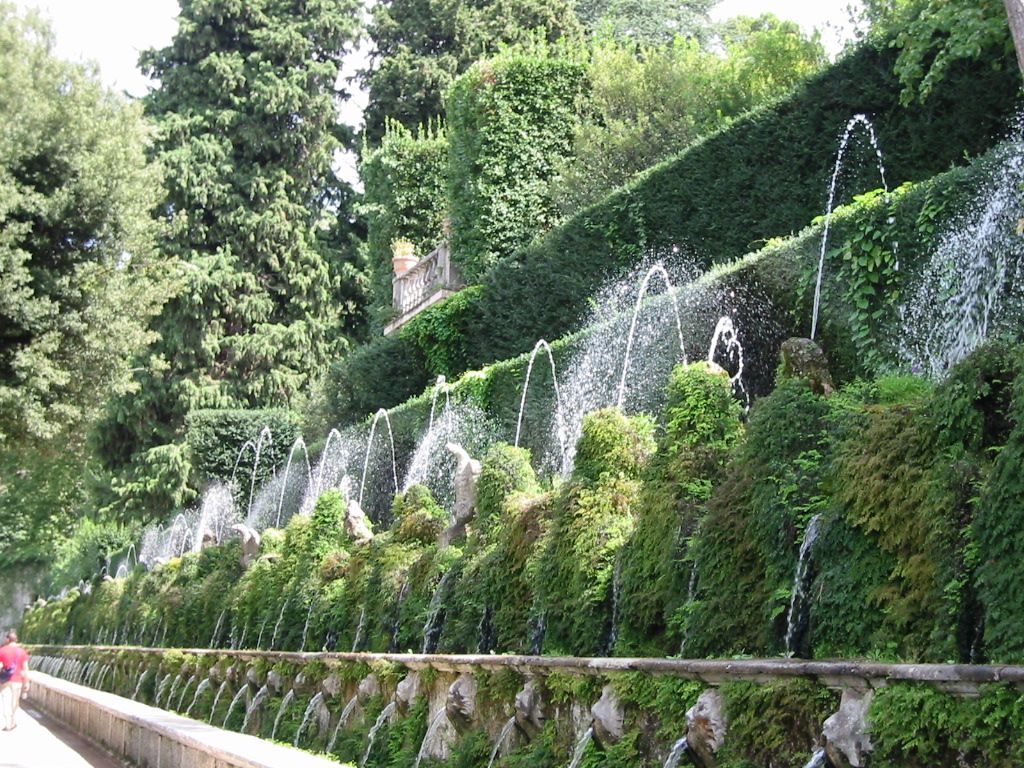 なんと500以上もの噴水！ローマ近郊ティヴォリ「エステ荘の噴水」