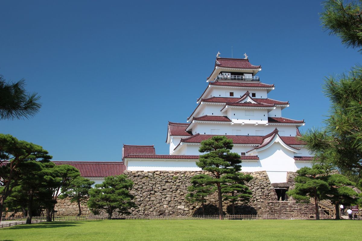 会津若松観光なら、やはり鶴ヶ城は外せない