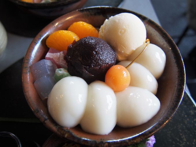 行列必至 鎌倉 茶房 雲母 きらら 巨大白玉が絶品すぎる 神奈川県 トラベルjp 旅行ガイド