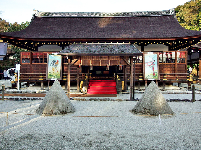 「清めの砂」の起源は上賀茂神社