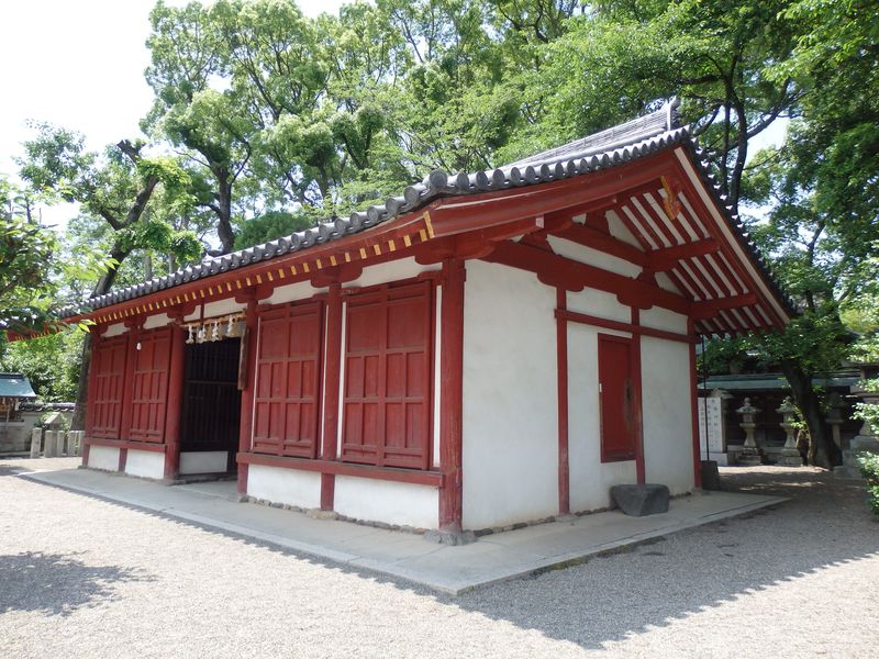 大阪府堺市唯一の国宝・桜井神社拝殿！その特異性と謎を追う