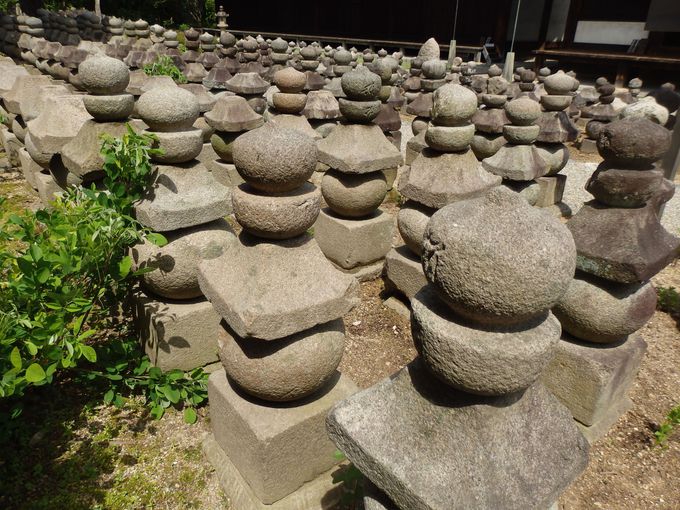 元興寺は石造物のメッカ！圧倒的な数を誇る石塔・石仏群「浮図田」
