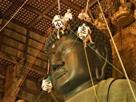 1年に1度の大掃除！奈良・東大寺の「大仏さまお身拭い」