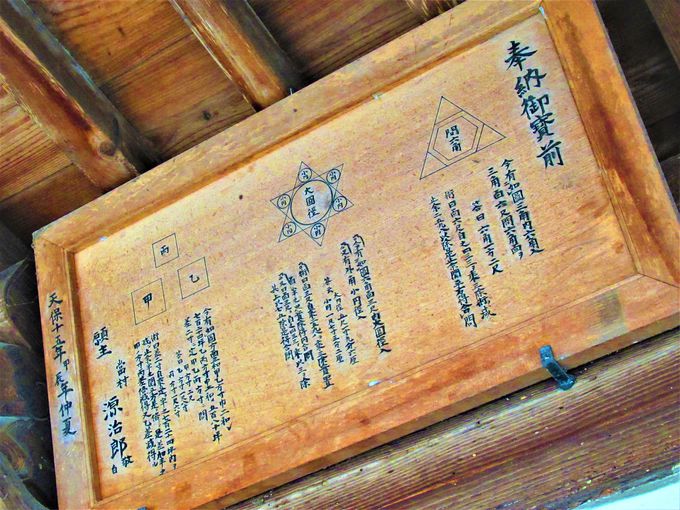 疱瘡神をまつる青井神社と円満寺の算額