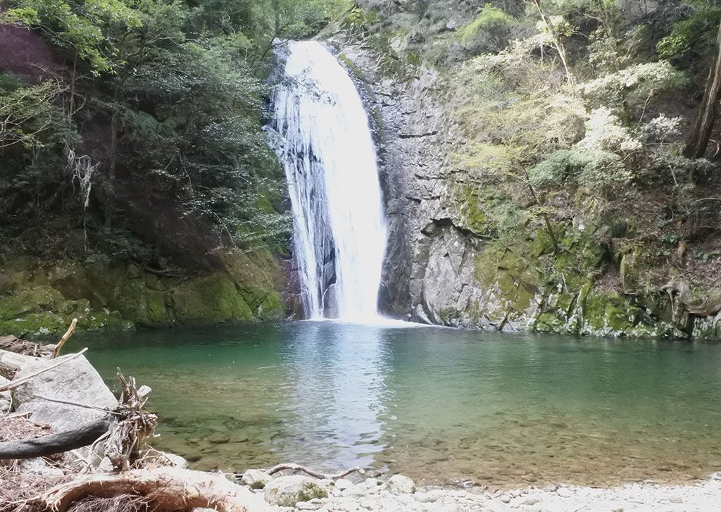 那智の滝のさらに上に、神秘の滝があった！