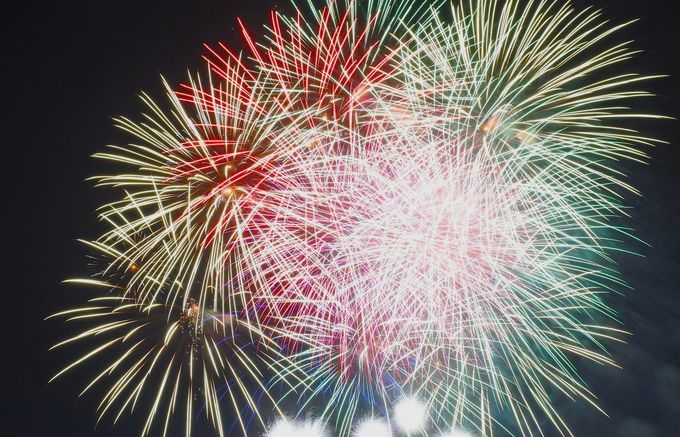 足利の夏の花は天空にも 足利花火大会 2万5千発の感動 栃木県 トラベルjp 旅行ガイド