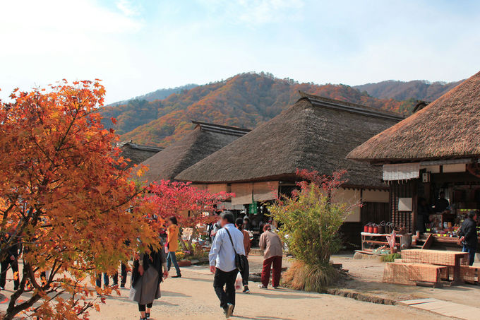 南会津の秋の絶景 大内宿 塔のへつり 観音沼で紅葉狩り 福島県 トラベルjp 旅行ガイド