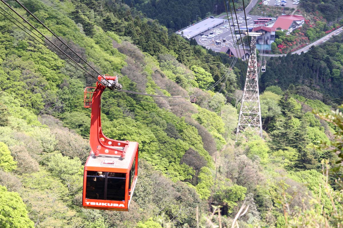 昼も夜も映える1枚！筑波山