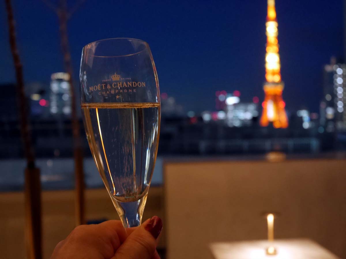 東京のパノラマ夜景を一望