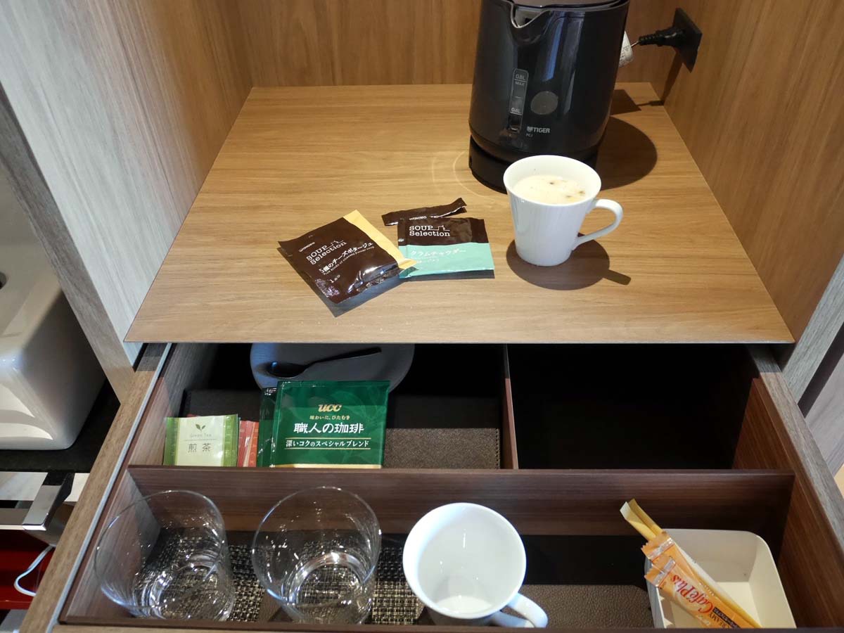 遊び疲れを癒してくれるくつろぎのお部屋