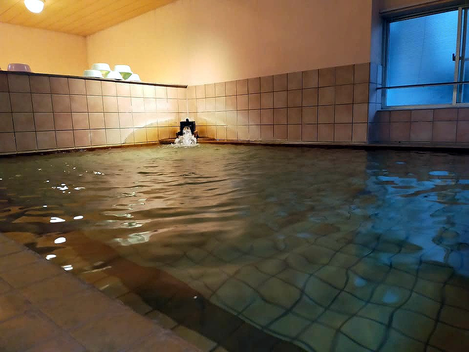 大浴場は24時間入浴可能な富士の霊泉