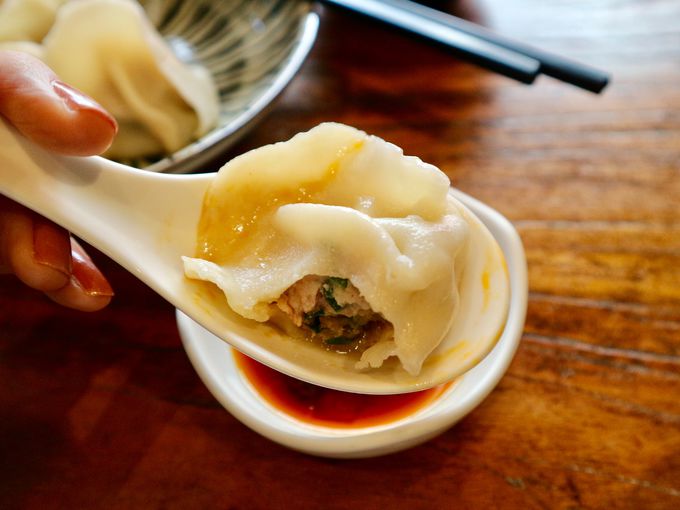 台湾グルメ 水餃子や焼き餃子をおしゃれに 台北 餃子楽 台湾 トラベルjp 旅行ガイド