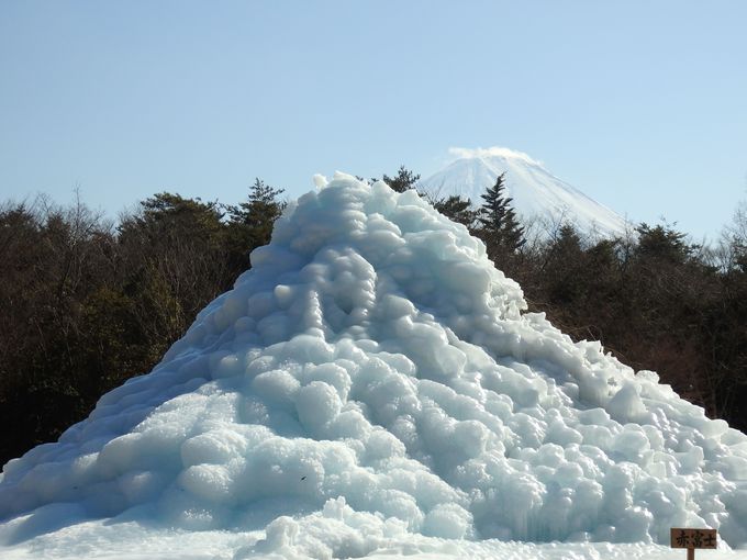 9．山梨「西湖樹氷まつり」で冬の絶景を堪能