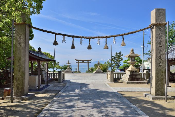 伊和都比売神社ときらきら坂、御崎海岸遊歩道